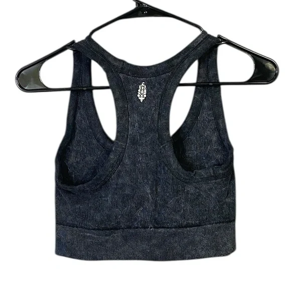 Women's Black Sports Bra - Picture 2 of 7